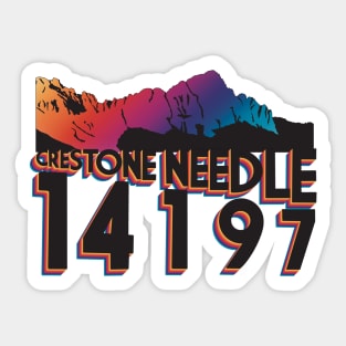 Crestone Needle Sticker